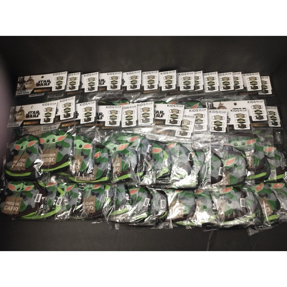 Lot Of 42 New Star Wars Children's Face Mask